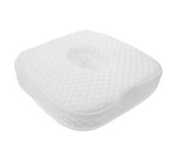 minkissy Oreiller de Piercing en Mousse à Mémoire de Forme Taille Unique Protection Oreille Sensible Cicatrisation Dormir Côté Hygiénique Doux pour Soins Post-perçage