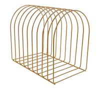 minkissy Organisateur de Chapeaux en Fer Or pour Bonnets D'hiver et Tricots, Support Robuste Design Moderne Minimaliste, Grand Rangement pour Entrée ou Studio