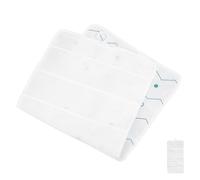 minkissy Organisateur de Pochettes Suspendues Porte-nœuds pour Cheveux Porte-pinces à Cheveux Suspendu Pochette Murale Étagère Murale pour Ranger Barrettes et Nœuds