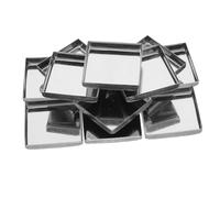 minkissy Palette De Blush Carrée En Fer 20 Pièces 26x26x5mm Godets Vides Magnétiques Artisanat Maquillage Usage Professionnel Et Personnel Pour Trousse De Maquillage Voyage