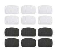 minkissy Patchs Adhésifs pour Chaussures de Sport en Mesh - Lot de 12 Pièces - Protection Anti-frottement Talon Doublure Auto-adhésive, Coussinet Talonnette Confortable pour