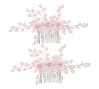 minkissy Peigne Cheveux Mariage Décoratif Barrette Cristal Pour Mariée Accessoires Coiffure Demoiselles Honneur