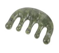 minkissy Peigne De Massage Jade Pour Chevelu Masseur Gua Sha Outil De Grattage Pour Femmes Et Hommes