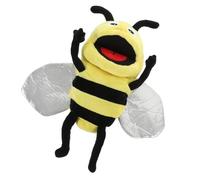 minkissy Peluche Main Abeille Peluche Sensoriel Interactif pour Jeux Imitation et Histoires Garçon Fille