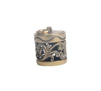 minkissy Pendentif Diffuseur Huiles Essentielles Laiton Décoratif Collier avec Design Creux pour Parties et Collections Personnelles