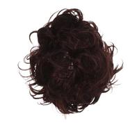 minkissy Perruque Afro Courte Marron Homme Cheveux Bouclés Naturels Synthétiques Coiffure Rapide Et Confortable Pour Fêtes Et Cosplay