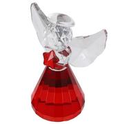 minkissy Petite Statue d'ange en Verre, Décoration Créative, Objet d'art