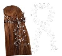 minkissy Pièces Bandeau De Perles Perle Cheveux Être Femmes Mariage Mariées Coiffe De Mariée Française Vigne De Cheveux Accessoires De Cheveux De Mariée