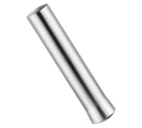 minkissy Pilon à Broyer en Acier Inoxydable 304 Argenté, Tête de Broyage Lisse et Légère, Accessoire la Cuisine Rond pour Ail et Choucroute