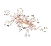 minkissy Pince À Cheveux Blanche En Spray Peigne À Cheveux De Mariage Pour Dames Épingle À Cheveux De Mariée Peigne À Cheveux De Banquet Danniversaire Accessoires De Cheveux À La Mode