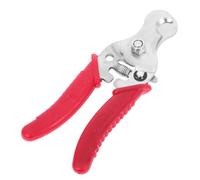 minkissy Pince à Étiquette Oreille pour Bétail en Acier Inoxydable, Outil Manuel Facile à Stocker pour Moutons et Élevage en Ferme, Utilisation pour Coupe de Queue