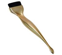 minkissy Pinceau Fond de Teint Femme Brosse Maquillage Base Teint Fluide Très Fin Plat Précision Peau Douce sans Traces Or