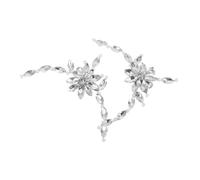 minkissy Pinces à Chaussures Fleurs Décoratives Amovibles pour Femmes Boucles de Chaussures de Mariage Cristal Clips Bijoux Faits Main pour Talons Hauts