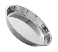 minkissy Plaque Ronde en Acier Inoxydable Argenté pour Barbecue Coréen, Grosse Capacité, Design Multifonction Pliable, pour Rassemblements en Plein Air