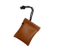 minkissy Pochette De Rangement pour L'argenté Porte-Cartes en Cuir Pochette Change Pratique pour L'extérieur Structure Solide Et Finition Soignée, Voyages