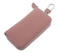 minkissy Pochette pour Clés de Voiture Étui Zippé pour Télécommande de Voiture Petit Porte-Monnaie avec Compartiment de Rangement pour Bijoux pour Femme