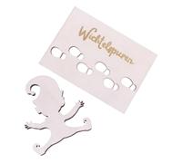 minkissy Pochoir De Bois Pochoir GNOME Réutilisables pour Travaux Manuels Décorations Intérieur pour Maisons De Poupées