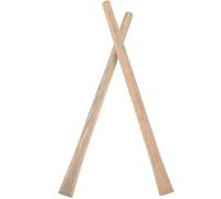 minkissy Poignée de Rechange en Bois Massif pour Usage Industriel et Domestique Couleur Aléatoire 2 Pièces, en Bois, Outil de Jardinage Pratique pour