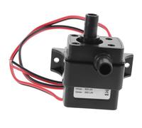 minkissy Pompe Submersible sans Balais DC 12v 3,6w pour Fontaine et Aquarium, Faible Bruit, Plastique Technique, Débit Maximal 240l/h