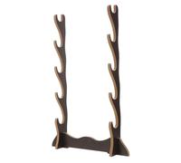 minkissy Porte-baguettes en Bois Grand Format à 5 Niveaux - Support Suspendu pour Baguettes de Batterie, Maillets et Balais - Organisateur Robuste pour Rangement Vertical, Présent