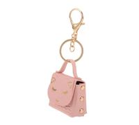 minkissy Porte-clés Pendentif Chat Mignon Multifonction Compact en Matériau Robuste Rose pour Adolescentes Usage Quotidien Paquet Porte-Monnaie Mini Porte-clés