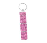 minkissy Porte-clés Pilulier à Compartiments Organiseur Portable pour Vitamines et Étui Compact de Voyage Élégant et Pratique Accessoire pour Sorties et Déplacements