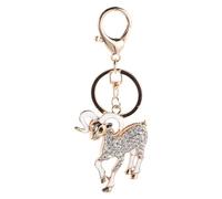 minkissy Porte-Clés Scintillant Goodie Bling Ring Accessoire D'Organisation Sac À Thème Voiture Sac De Fête Décoration Homme Zodiaque