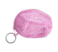 minkissy Porte-Monnaie Simple pour Ranger Monnaie Et Petits Objets Trousse Filet pour Écouteurs Et Cosmétiques