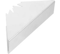 minkissy Porte-serviettes Décoratif en Acier Inoxydable Argenté, Support de Serviettes de Table Autoportant Porte-cure-dents, Cuisine ou Ktv