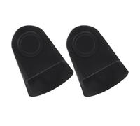 minkissy Protection de Bec pour Saxophone Alto en Caoutchouc Noir, 2 Pièces, Démontage Facile et Utilisation Sécurisée, Housse Pratique pour Saxophone Ténor