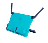 minkissy Pupitre de Lecture Pliable en Plastique pour Partitions Musicales Support de Livres Réglable et Portable pour Étudiants et Bureau Support de Rangement Solide