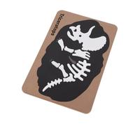 minkissy Puzzle Bois Dinosaure Fossile Éducatif Bois pour Garçon Fille Ans Apprentissage Squelette Dinosaure Développement Motricité Fine et Curiosité