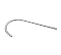 minkissy Rallonge de Robinet Cuisine Tuyau D'arrivée D'eau en Acier Inoxydable Argenté Facile à Installer pour Usage Commercial et Domestique, Accessoire pour Évier