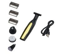 minkissy Rasoir Électrique Hommes Multifonction USB Rechargeable Tondeuse Nez Barbe Corps Portable Étanche et Lavable pour Voyage