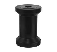 minkissy Rouleau de Remorque de Support de Coque PU Noir 70mm 15 MM | Guide à Rouleaux pour Remorque de Bateau, Surface Non Marquante, Réduit les Frottements, Stabilité Accrue