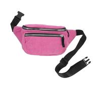 minkissy Sac à Bandoulière Côtelé Rose Sacoche De Ajustable pour Femmes pour Activités Extérieur Shopping