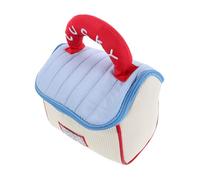 minkissy Sac de Maquillage Portable avec Capacité Pochette Cosmétique Compacte et pour Filles Organiseur de Voyage avec Poignée Doublure Renforcée et Design Étanche pour Cosmétiques et