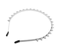 minkissy Serre-tête Décoratif à Pointes Et Rivets Pour Femme Style Punk Gothique Adapté Aux Concerts Et Cosplay Bandeau Confortable Glissement