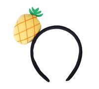 minkissy Serre-tête Peluche Ananas Doux Et Léger Accessoires Coiffure Fruités Pour Fête Cosplay Et Déguisement Garçon Fille Bandeau Cheveux Original Pour Anniversaire Et Spectacle