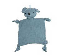 minkissy Serviette Apaisante Bébé Double Tissu Coton, Jouet Doudou Koala Bleu Pour Nouveau-né, Douceur Et Réconfort, Adapté Aux Nouveau-nés Et Baby Shower, Pour Câlins Et Sommeil, Présent