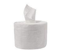 minkissy Serviette Visage Jetable Coton Épais à Rayures Perles Lingette Nettoyante Douce et Absorbante pour Voyage Hôtel et Usage Quotidien