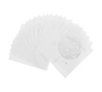 minkissy Serviettes de Table Disco Rétro 40 Pcs 25 Cm, Serviettes Carrées Absorbantes en Papier Épais pour Fête, Soirée Dansante et Mariage, Accessoires Déco Boule Disco Argentée