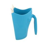 minkissy Shampoo Rinse Cup For With Curved Design To Protect Eyes Soft Comfortable Material Easy One-handed Grip Bath Water Pourer Washing Rinsing Tool