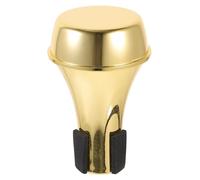 minkissy Sourdine Droite Trompette Mini Abs Doré Accessoire et Compact pour Pratique Volume Silence pour Musiciens de Cuivres