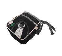 minkissy Stroller Organizer Bag Multifunctional Hanging Carriage Storage With Adjustable Hooks For Diapers Bottles And Phones