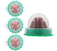 minkissy Sucette pour Chat à l'herbe à Chat Naturelle, Friandises Interactives 4pcs pour Chatons, Améliore Le Mouvement Langue et Offre Une Énergie Ludique