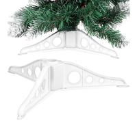minkissy Support à Trois Triangulaire de Noël en Plastique, Base pour | Amovible, Montage Simple et Design Robuste, pour Sapin Artificiel et Tiges, Décoration de Table