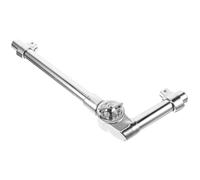 minkissy Support Tom Drum Monture Tuyau Robuste Ajustable et Stable pour Batterie et Instruments de Percussion Fixation Antidérapante pour Débutants et Musiciens
