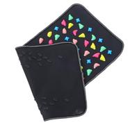 minkissy Tapis De Massage Des Pieds Chaleur Réflexologie Vibration Plantaire Déclenchement Portable Shiatsu Tapis De Plaisir Des Pieds Tapis De Pied D'acupuncture Pp