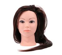 minkissy Tête De Mannequin Féminine Pour Cheveux Longs Pratique Pour Coiffures Et Formations